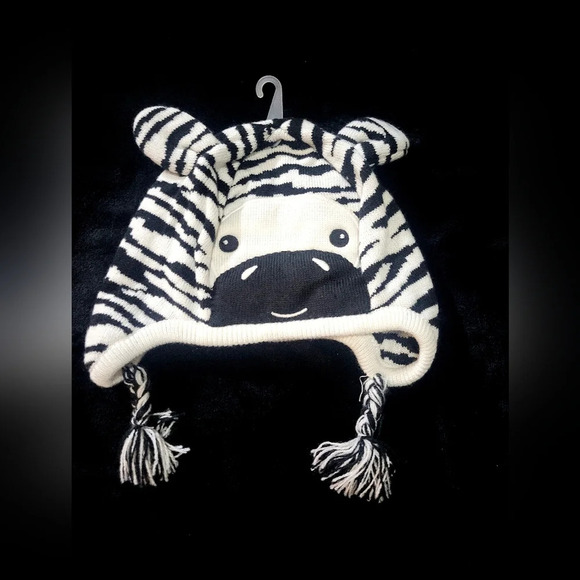 Gymboree Other - Gymboree - NWOT -Zebra Face Tobogan - Size 5-7